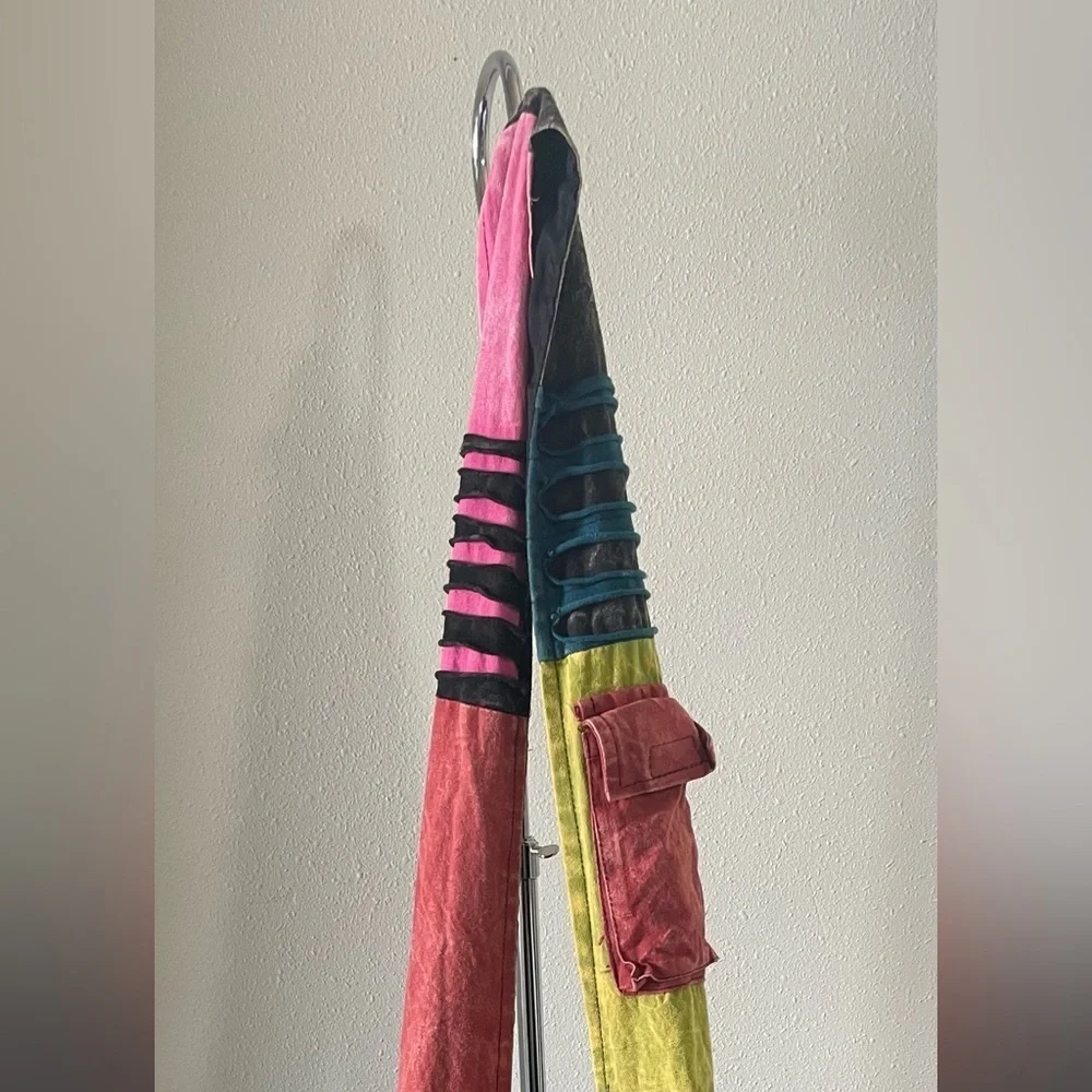 Colorful Patchwork Hobo Bag handmade made in Nepal